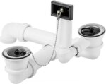 Raumschaffer VIEGA 7870.52 11/2"x70 108137, für revers Doppelspuelen, ohne Siphon
