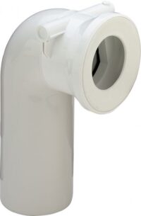 Bild vom Produkt: VIEGA WC Anschlussbogen 90 Grad 3811.5 aus Kunststoff weiss