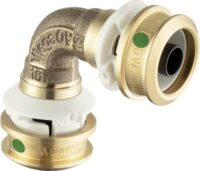 Viega Bogen 90 Grad mit SC Raxofix DN10 5316.01 in DN10 Siliziumbronze