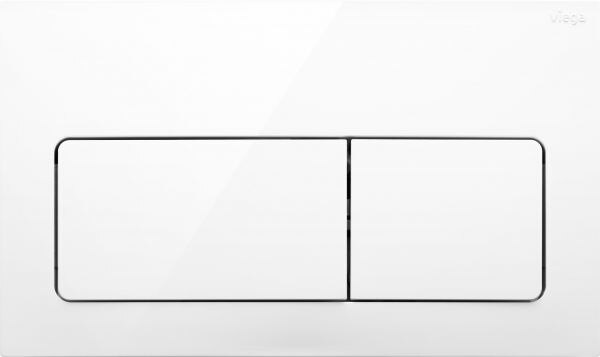 Viega WC Ausstellungsplatte VfL 5 8601.19 aus Kunststoff in weiß alpin