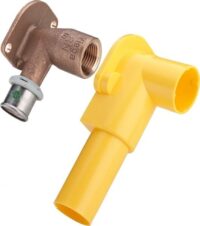 Rotguss-Wandscheibe SANFIX-P 2125.3 303679 ,16mm x 1/2, aus Rotguss