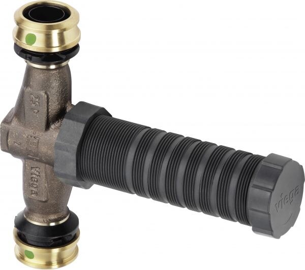 Viega Viega UP-Geradsitzventil mit SC Easytop 5335.2 in 25mm Siliziumbronze