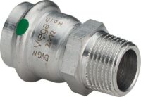 Bild vom Produkt: Uebergangsstueck SANPRESS INOX 2311 28x1, AG, 436520, a.nichtrost.Stahl