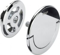 Rosette VISIGN 43/R4 6155.09 632267 für Rotaplex Trio F, verchromt