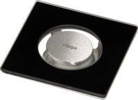 Rost VISIGN RS5 VIEGA 4976.11, 617141 94x94mm, aus ESG klar/schwarz