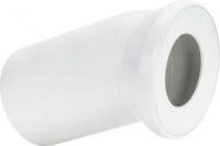 Klosett-Anschlussbogen 22,5 Grad DN 100x150mm, bahamabeige