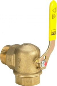 Bild vom Produkt: Gasz.-Kugeleckhahn VIEGA G2110, 525125 3/4", f.Zweist., abschliessbar, plomb.