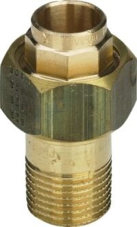 Rotguss Rohrverschraubung 94341 G 54x2, AG, pro Stück