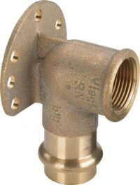 Viega Wandscheibe mit SC 2225.5LF in LABS-frei in 18mm x Rp1/2 Rotguss