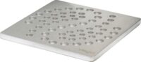 Rost VISIGN RS4 VIEGA 4928.4, 492311 94x94mm, aus Edelstahl massiv