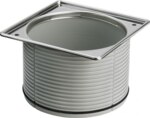 Aufsatzrahmen VIEGA 4949.3, 489038 150x150mm mit Es Rahmen, Rost 143x143mm