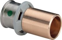 Einsteckstück VIEGA 2113 303822 16x15, aus Rotguss, mit Pressverbindung