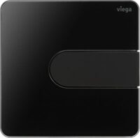Viega Urinal Betätigungsplatte VfS 23 8613.2 Acryl tiefschwarz/tiefschwarzmatt
