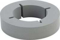 Viega Schmutzring 9696.2 in 84x49x20mm Gummi grau