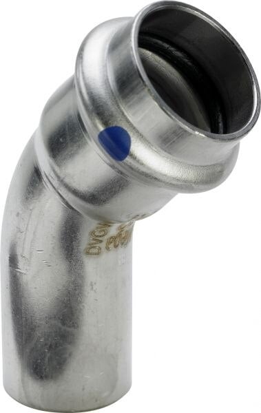 Viega Bogen 45 Grad mit SC Sanpress Inox 2326.1LF in LABS-frei in 28mm