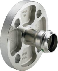 Flansch SANPRESS INOX 2359 593315 22 (DN 20), a nichtrostendem Stahl