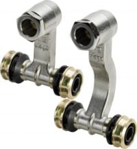 Sockelleisten-Hz Anschluss RAXOFIX 5373 647971, 16x1/2x16mm Messing, pro Stück