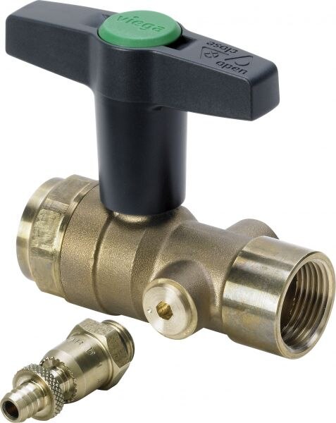 Viega Kugelhahn Easytop 2275.5 in Rp1/2 Siliziumbronze