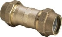 Kupplung VIEGA 9042 277536,40mm, lang, ohne Innenanschl.,Rotguss