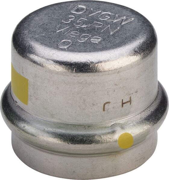 Kappe SANPRESS INOX G 0256 28mm 487263 aus Edelstahl rostfrei
