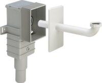 UP-Geruchverschluss VIEGA 5633.2 553760 11/4x50/40, waagr Abg., Kunststoff/weiß