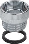 Uebergang 3252 rund 448318 M22x1ix1/2a, verchromt