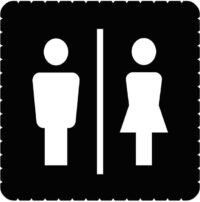 Busch-Jaeger Piktogramm WC Einlegeblatt iceLight 2145/41-19