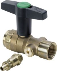 Viega Kugelhahn Easytop 2275.5 in Rp1 Siliziumbronze