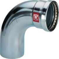 Bogen PRESTABO 90Gr IxA 1116.1XL, 597658 76,1mm, aus unlegiertem Stahl