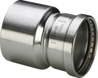 Reduzierstück SANPRESS INOX 2315.1 XL 88,9x54mm, 483142, a nichtrostendem Stahl