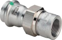 Verschraubung SANPRESS INOX 2362 437558 42x11/2, IG, flachdichtend, a nichtrostendem Stahl