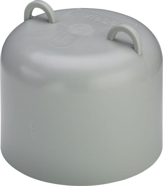 Viega Glocke 4951.26 aus Kunststoff grau