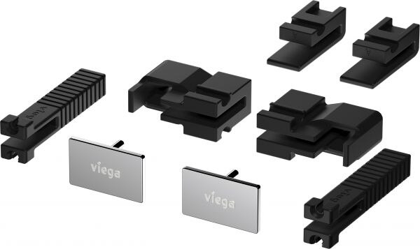 Viega Zubehörset Advantix Vario 4967.86 in 300-1200mm Edelstahl weiß