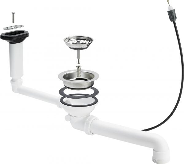 Viega Ablaufventilset 7139.163 in Kunststoff weiß