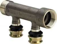 Verteiler RAXOFIX 5326.06, 645618 16x3/4x2 aus Rotguss mit Pressanschl. pro Stück