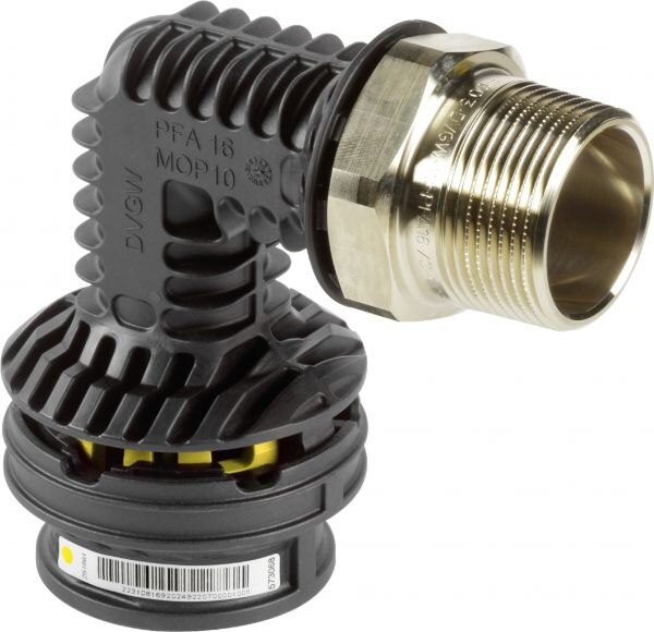 Viega Viega Bogen 90 Grad SC Geopress K 9714G in 32mm x R1 Kunststoff