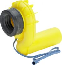 Urinal-Absaugeformstück VIEGA 654269 50x50mm, waagerechter Abgang