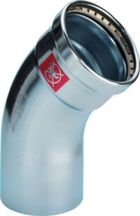 Bogen PRESTABO 45Gr IxA 1126.1XL, 597719 108,0mm, aus unlegiertem Stahl