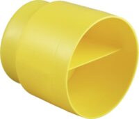 Viega Stopfen 8010.23 in DN80 Kunststoff gelb RAL 1004