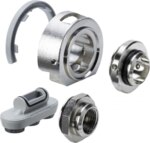 Viega Umrüstset 6161.99 aus Messing matt-vernickelt