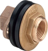 Viega Wanddurchführung 3427 in Rp1/2 x 30mm x Rp1/2 x G3/4 Rotguss