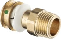 Viega Übergangsstück mit SC Raxofix DN10 5311.01 in DN10 x R1/2 Siliziumbronze
