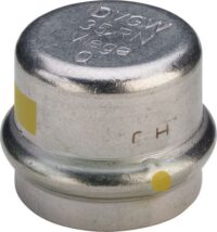 Kappe SANPRESS INOX G 0256 54mm 487294 aus Edelstahl rostfrei