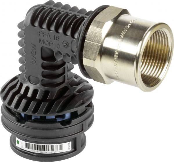 Viega Viega Bogen 90 Grad SC Geopress K 9714.2TW in 32mm x Rp1 Kunststoff