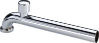 Abgangsbogen VIEGA 5611.01 130848 300mmx32, mit Beluefter, verchromt