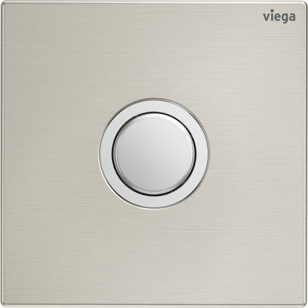 Viega Urinal Betätigungsplatte VfP 11 8631.2 in Edelstahl gebürstet