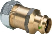Übergangsstück VIEGA 2215.6, 588564 1x28mm aus Rotguss