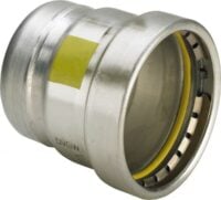 Verschlusskappe SANPRESS INOX G 0256.1XL 64,0mm, 578640 aus Edelstahl rostfrei