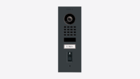 Doorbird D1101FV Fingerprint 50 Unterputz IP Video Türstation, mit einer Ruftaste, anthrazitgrau (RAL 7016)