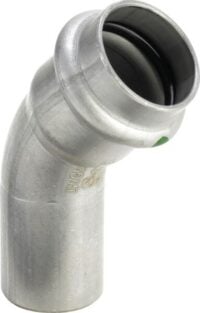 Bogen SANPRESS INOX 45 Gr. 2326.1 435394 18mm, IxA, aus nichtrostendem Stahl